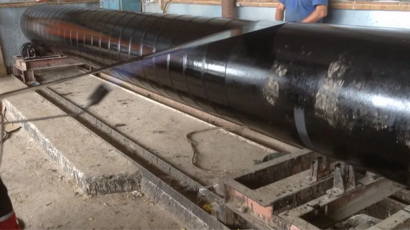 Изоляция Труба Д-377мм Услуги изоляции ВУС, Ппу, Битум, Лента — фото 6
