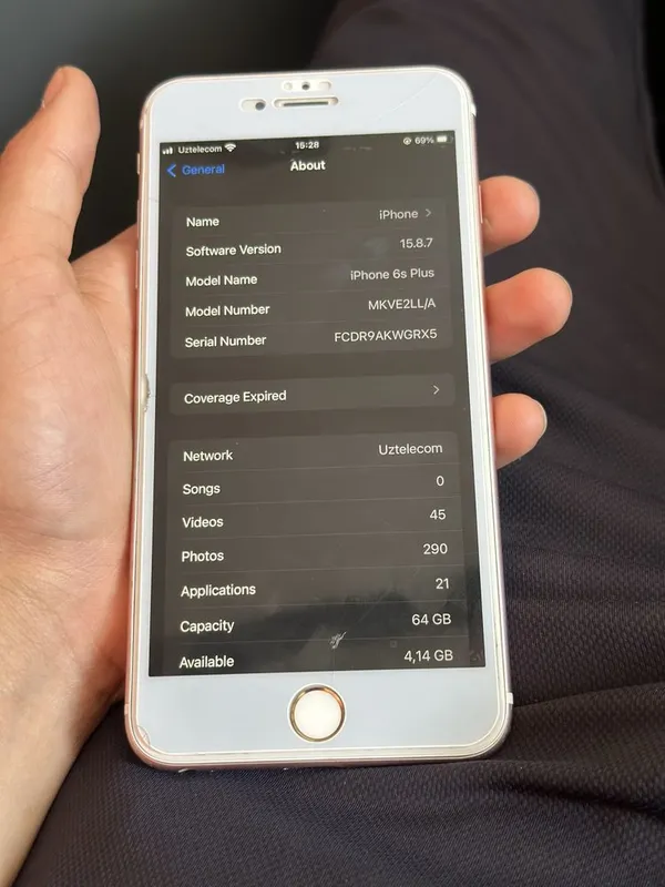 Iphone 6s plus xotira 64gb — фото 3