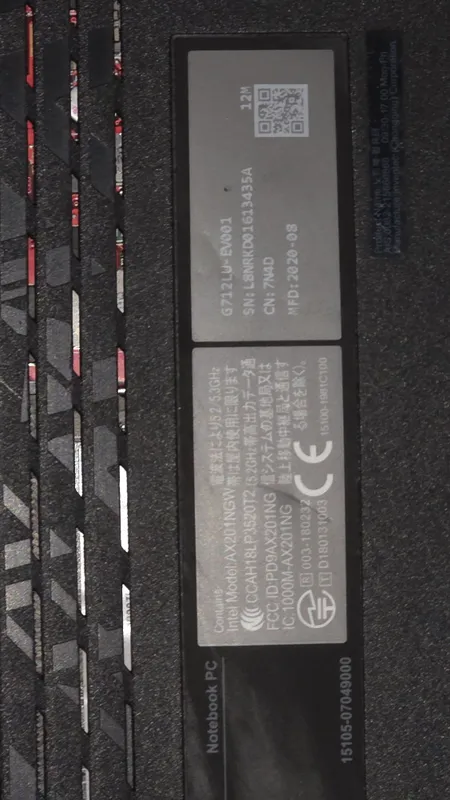 Ноутбук ASUS rog G712LU — фото 5