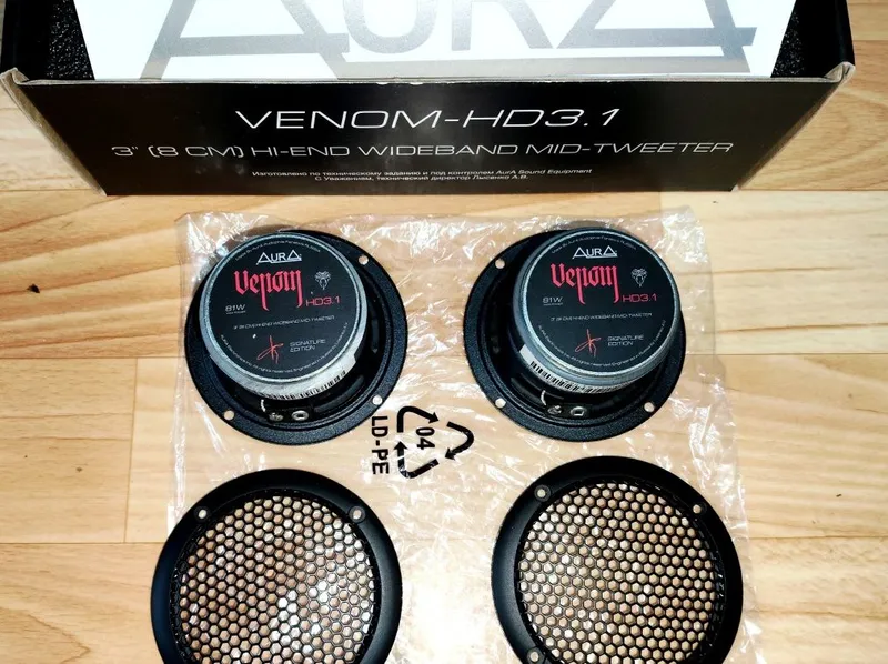 Aura Venom HD 3.1 SQ акустика. — фото 2