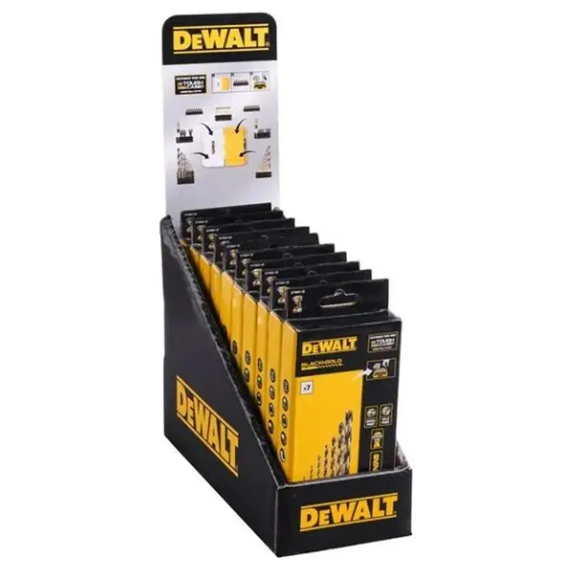 Набор сверл по металлу DeWALT Black&Gold 2-10мм 7шт. DT70831-QZ — фото 2 Набор сверл по металлу DeWALT Black&Gold 2-10мм 7шт. DT70831-QZ — фото 2