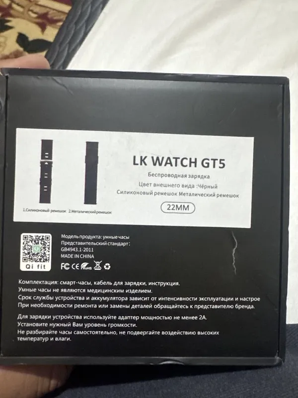 Часы мадел LK WATCH GT5. AMOLED 1.43 INCHES — фото 1