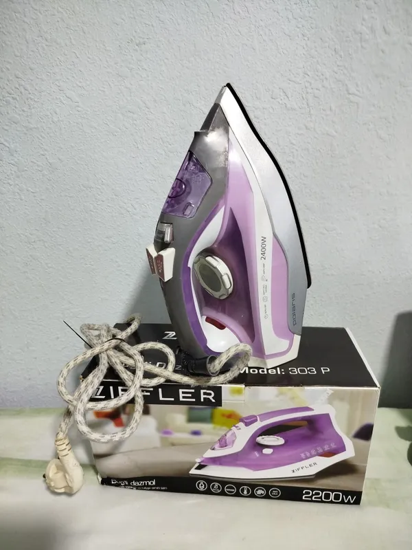 Ziffler.Tefal утюги в рабочем состояние 1