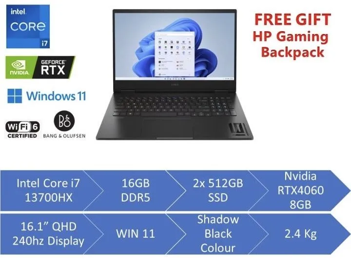 HP Omen 16 i7-13700HX 1