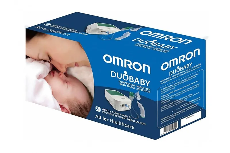 Ингалятор Omron DuoBaby (NE-C301-) — это компрессорный небулайзер 2-1 — фото 4