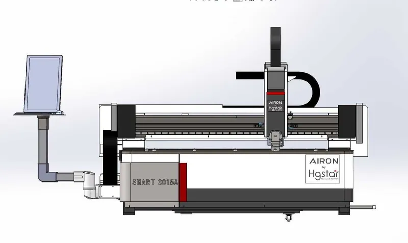 Лазерный станок | Lazer stanok metal uchun | Airon SMART3015A-- 3KW 3