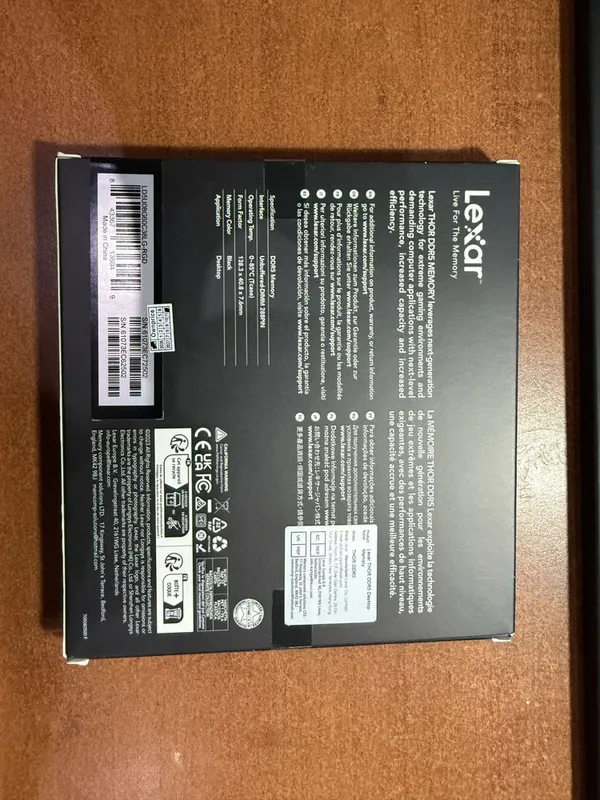 Lexar Thor 16 GB Kit 2x8GB DDR5 — фото 1
