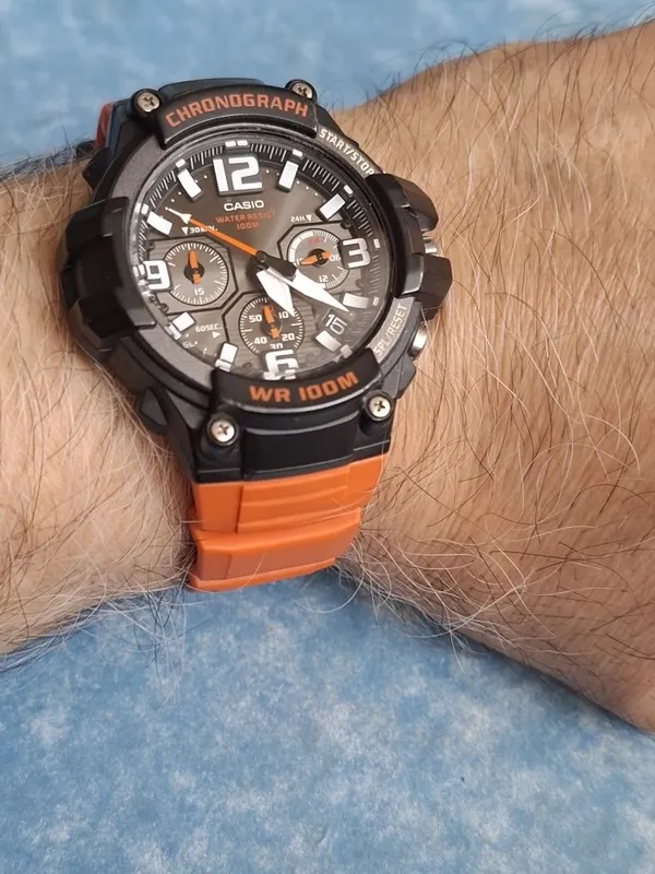 Часы Casio модель MCW- 100H хронограф — фото 2