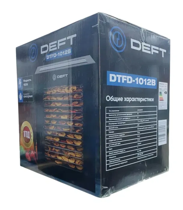 Сушилка для фруктов и овощей Deft DTFD-1012B — фото 7