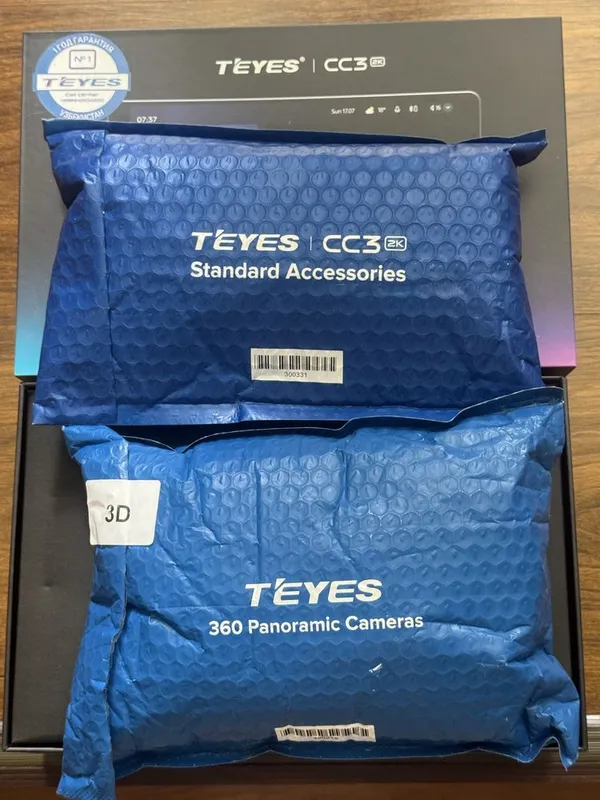 Мультимедиа Teyes CC3 2K 6/128 gb 360 гр обзор 10,36 дюйм оригинал — фото 5