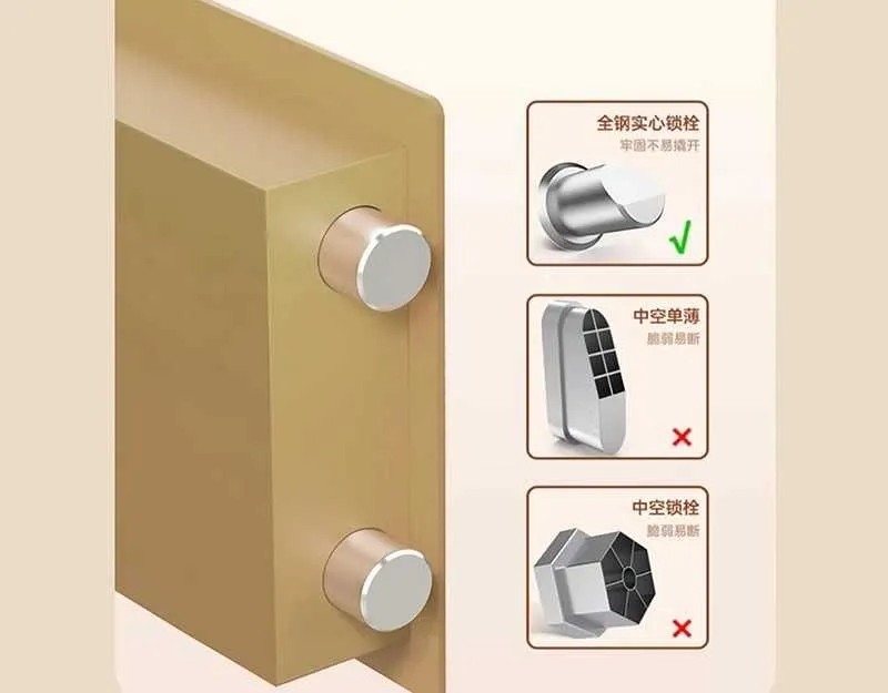 Сейф для дома, мини сейф, Kodli seyf /Metall / Qimmat buyumlar / Smart — фото 4