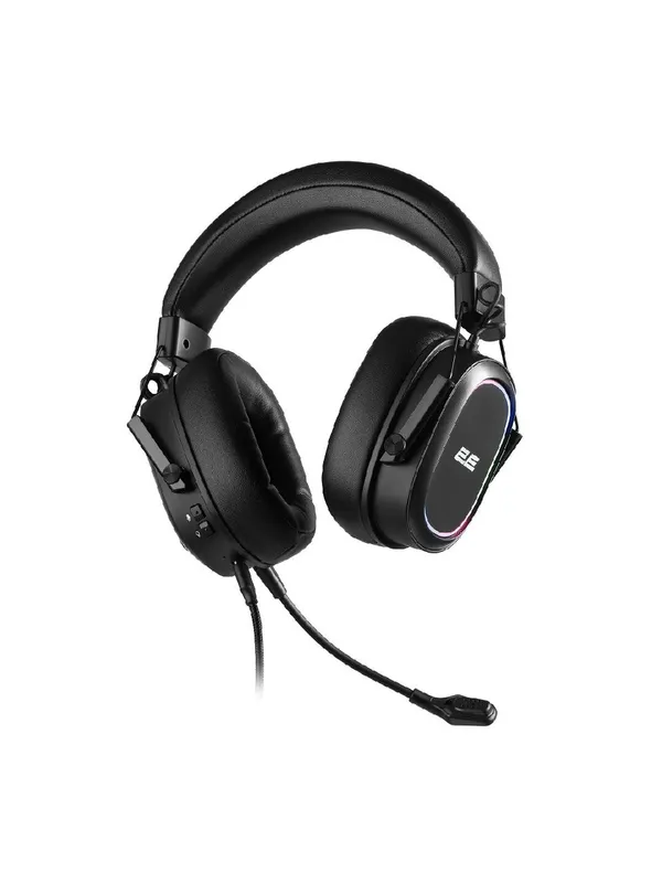 Игровые проводные наушники 2E GAMING HG320 V2, 7.1, USB-A, RGB, 2м, чёрный — фото 3