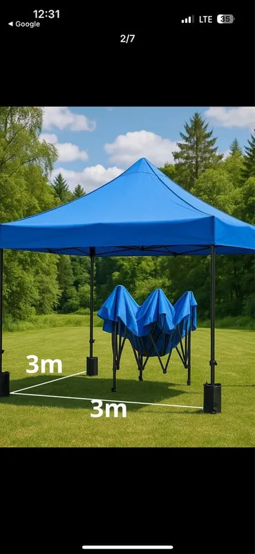 Zontik Naves 3x3, 3x4,5, 3x6, 3х2, 2х2 — фото 4