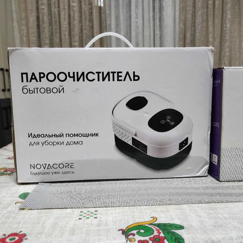 Пароочиститель novacor с комплектом насадок
