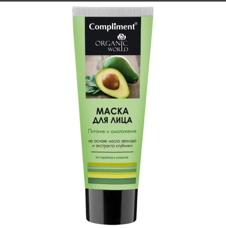 Маска для лица Compliment Organic World "Питание и омоложение"