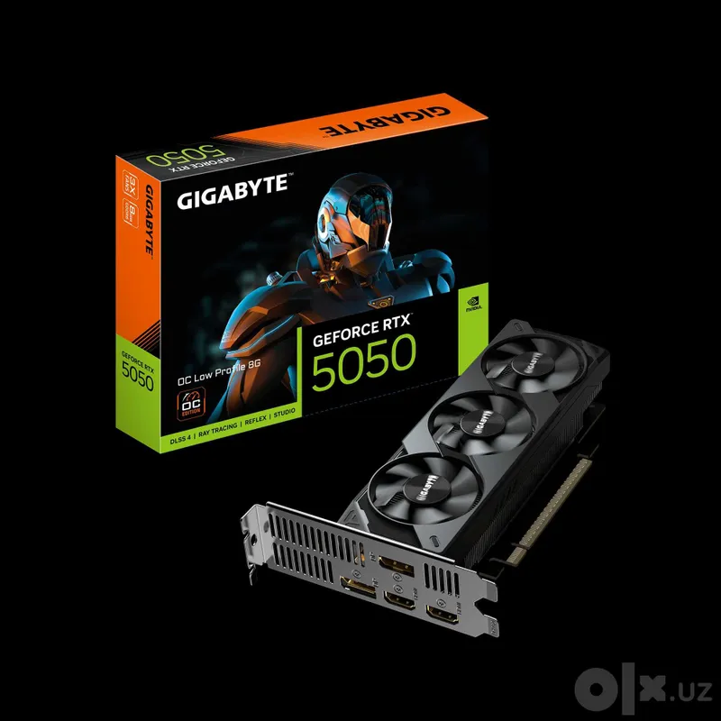 Видеокарта GIGABYTE GeForce RTX 5050 LP OC Видеокарта GIGABYTE GeForce RTX 5050 LP OC