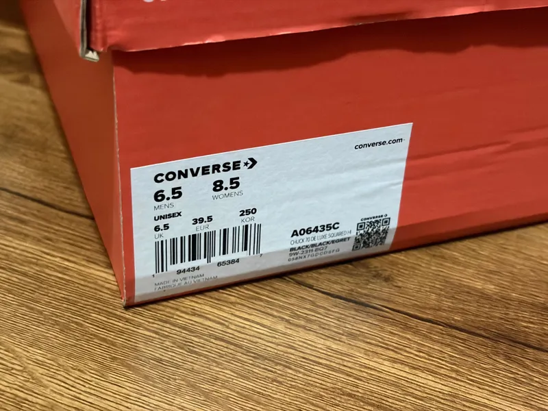 Converse Chuck 70 De Luxe Squared Sneakers - практически новые кеды — фото 4