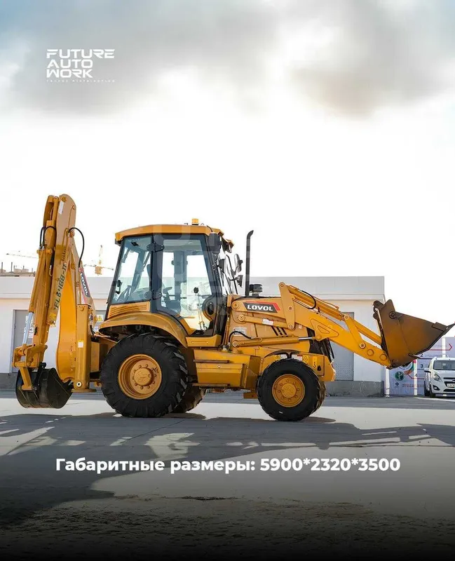 LOVOL FLB468-II Экскаватр погрузчик насияга — фото 6