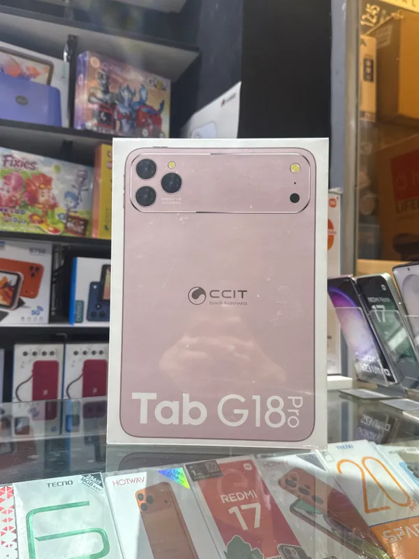 Планшет Tab G18 Pro, красный/серебристый/розовый 2