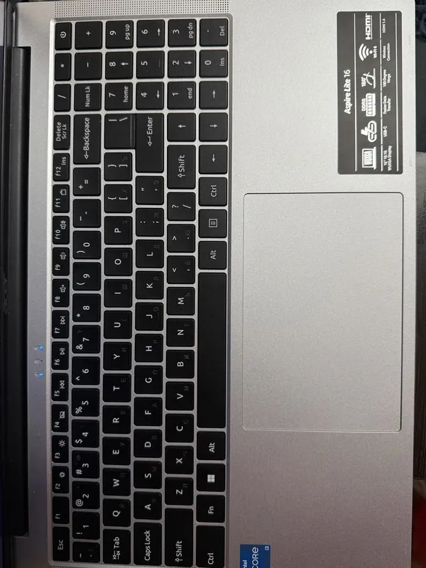Ноутбук laptop acer aspire 16 4 Ноутбук laptop acer aspire 16 4