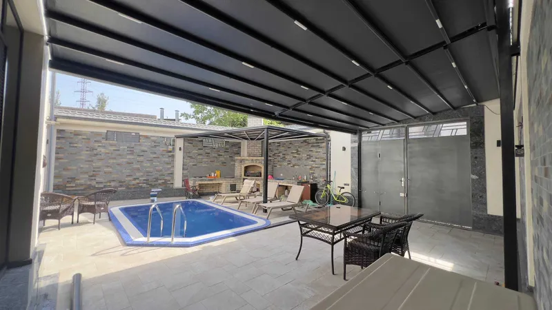 Моторизованная пергола Навес Навес Motorli pergola — фото 1