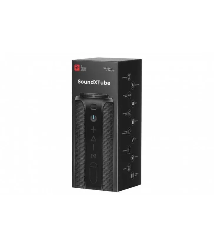 } Колонка 2E SoundXTube TWS Black — фото 1