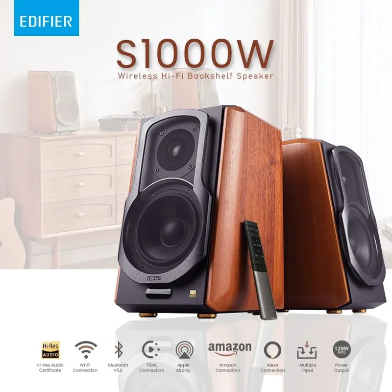 Edifier s1000w brown колонки (мощность 120 ватт) 1 Edifier s1000w brown колонки (мощность 120 ватт) 1