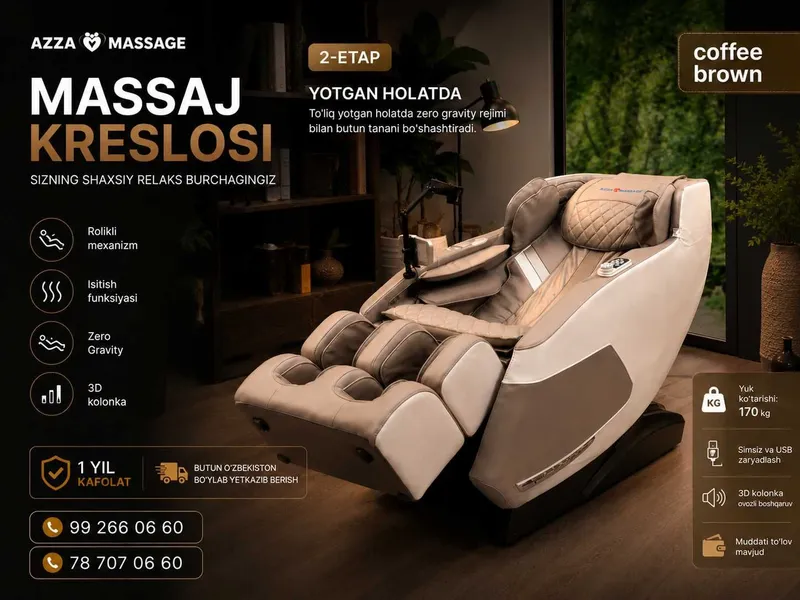 Kun charchog'iga massaj orqali yakun yasang — фото 1