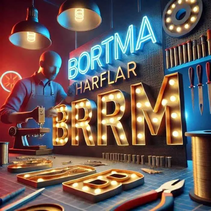 Объёмные буквы – Качество и Яркость! Bortma bukvalar — фото 7