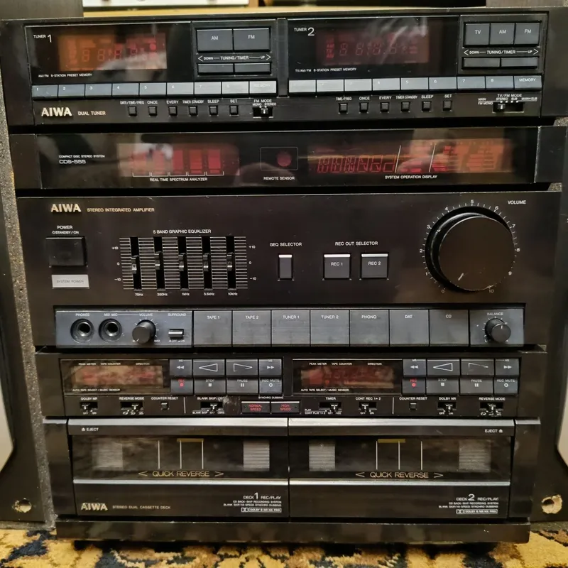 Муз.центр Aiwa cds-555 — фото 2