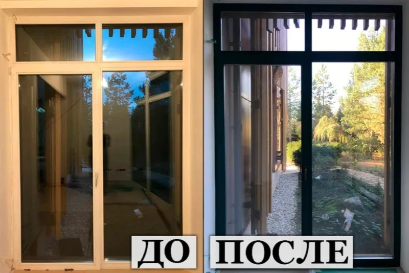 Дует из окна ремонт краска — фото 2
