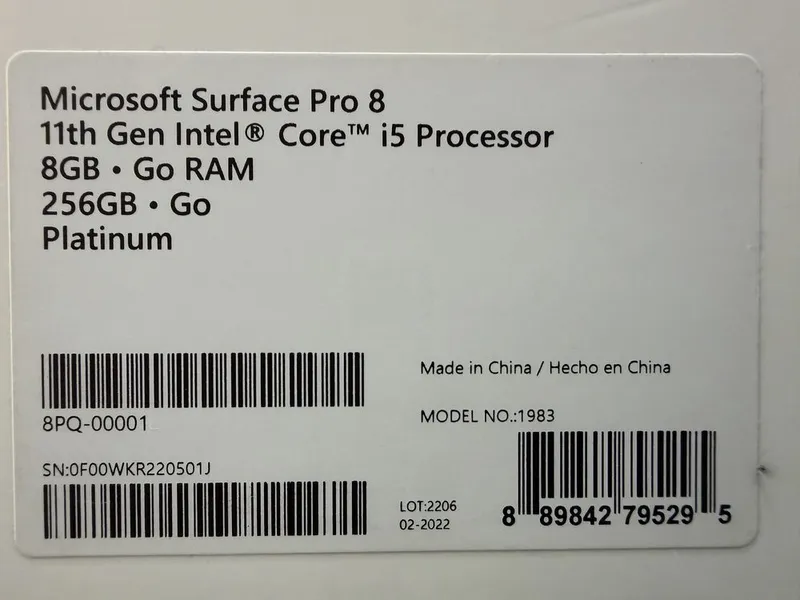 Microsoft surface Pro 8 — фото 2
