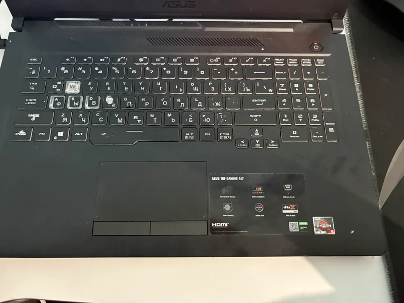 Notebook Asus Tuf Gaming