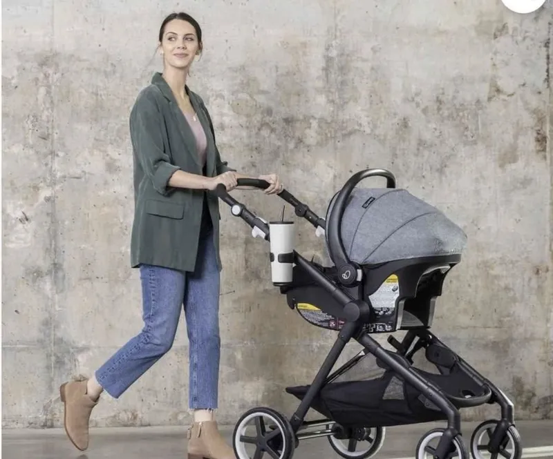Evenflo Gold Pivot Xpand Smart Modular Travel System (Moonstone) 2 Evenflo Gold Pivot Xpand Smart Modular Travel System (Moonstone) 2