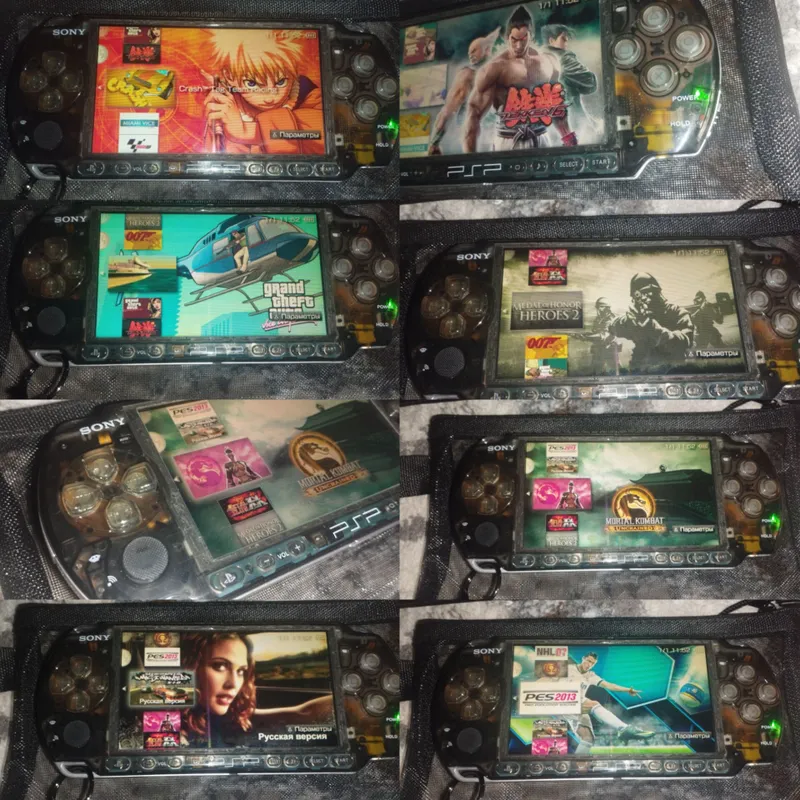 Assalom Alekum Psp Sotiladi Original 3000 Seriya 128Gb Black Clear — фото 4