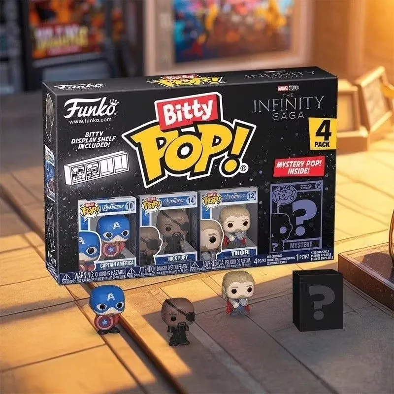 Funko Bitty Набор фигурок Миньоны Микки Марвел — фото 1