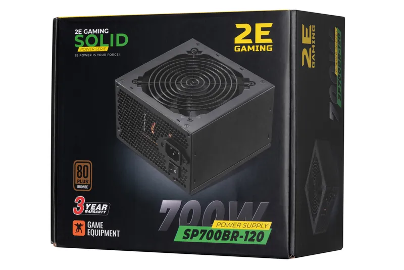 Игровой блок питания 2E SOLID SP700BR-120 700W 1 Игровой блок питания 2E SOLID SP700BR-120 700W 1