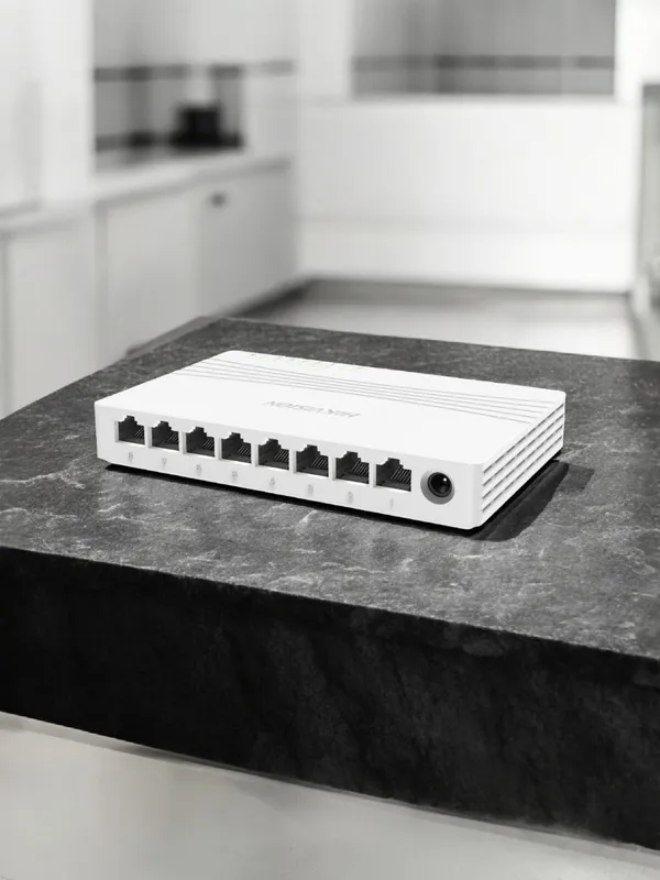 Hikvision switch 0508 8port Gigabit — фото 1