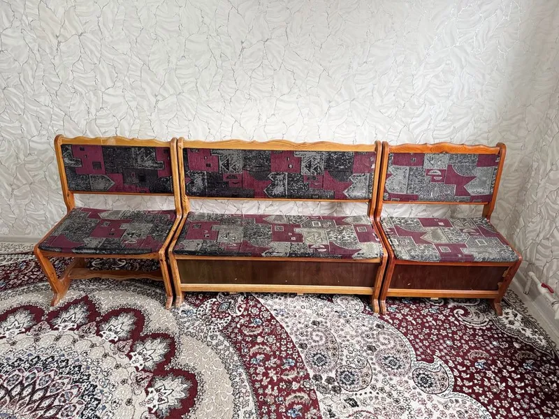 Продается мягкий диван с ящиками хранения. Отличное состояние — фото 1