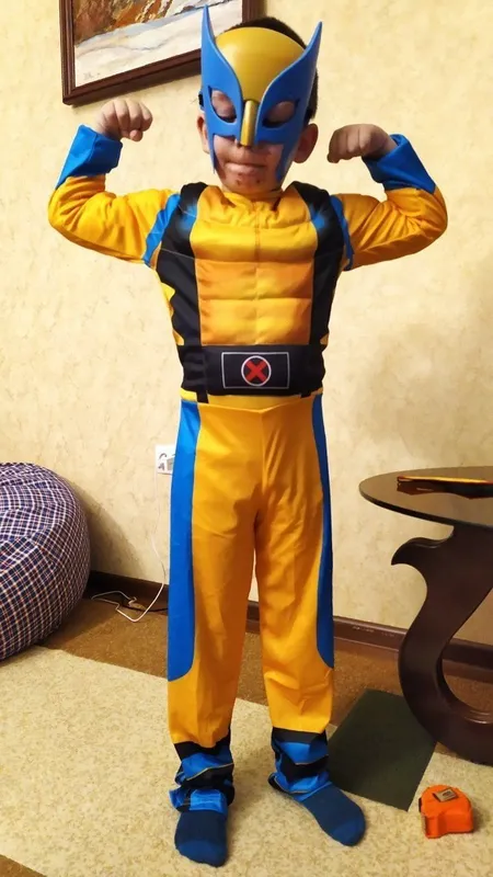 Yangi bolalar super qahramonlar karnaval kostyumlari 3 Yangi bolalar super qahramonlar karnaval kostyumlari 3