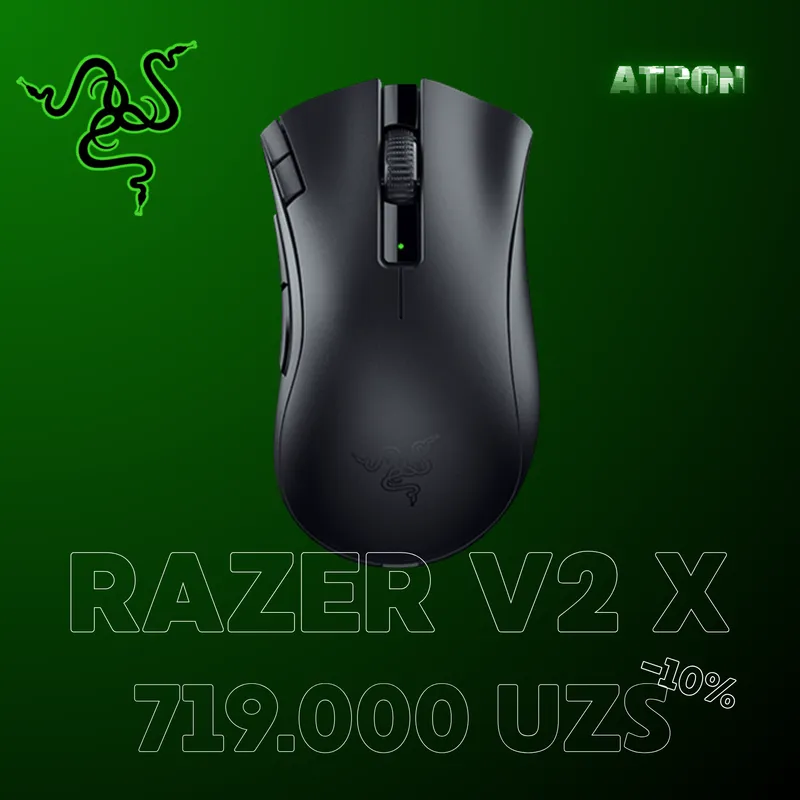 Razer V2 X simsiz o‘yin sichqonchasi Razer V2 X simsiz o‘yin sichqonchasi