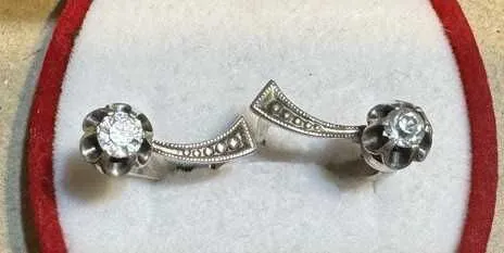 Серьги 925 проба СССР