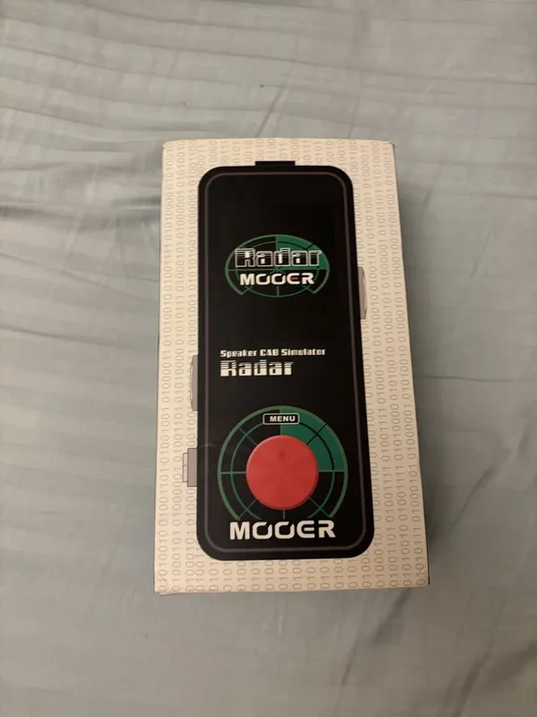 гитарная педаль mooer speaker cabsim radar — фото 1
