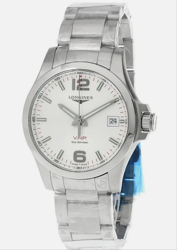 Швейцарские часы LONGINES Conquest V.H.P. Кварцевый механизм