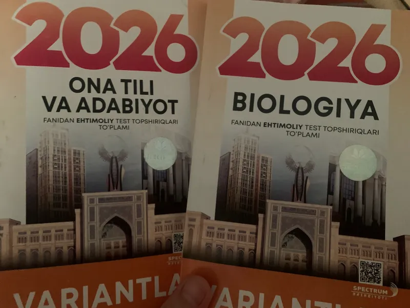Dtm kitob 2026 yangi