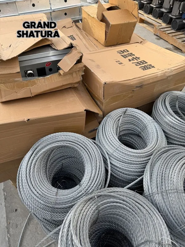 Фасадные люльки серии ZLP-630, противовес, полный комплект, 6м 5
