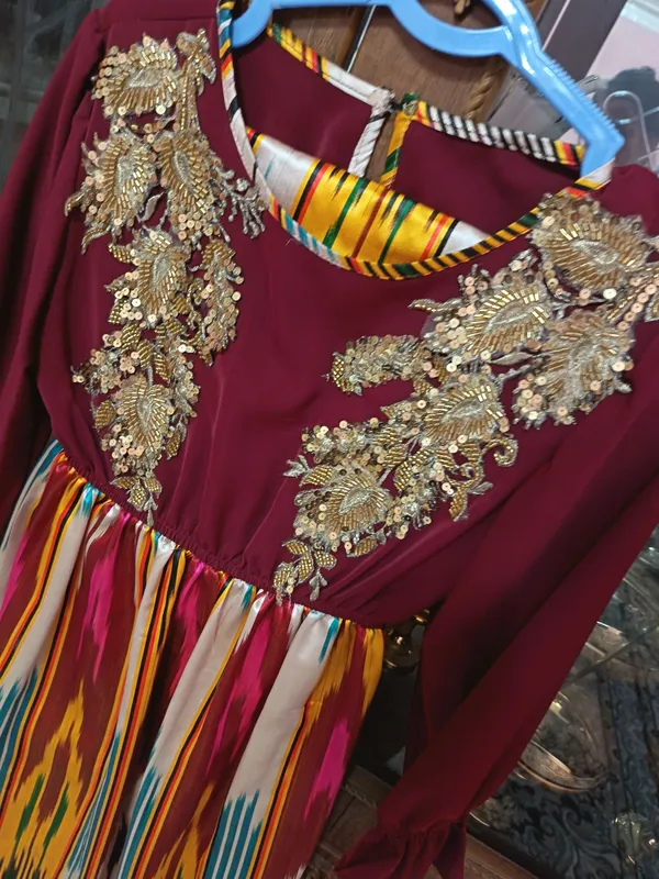 Продаются платье, лосины и абая 4
