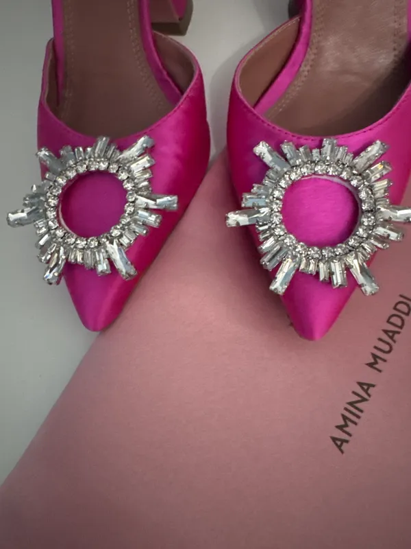 Продаю туфли Amina Muaddi 3 Продаю туфли Amina Muaddi 3
