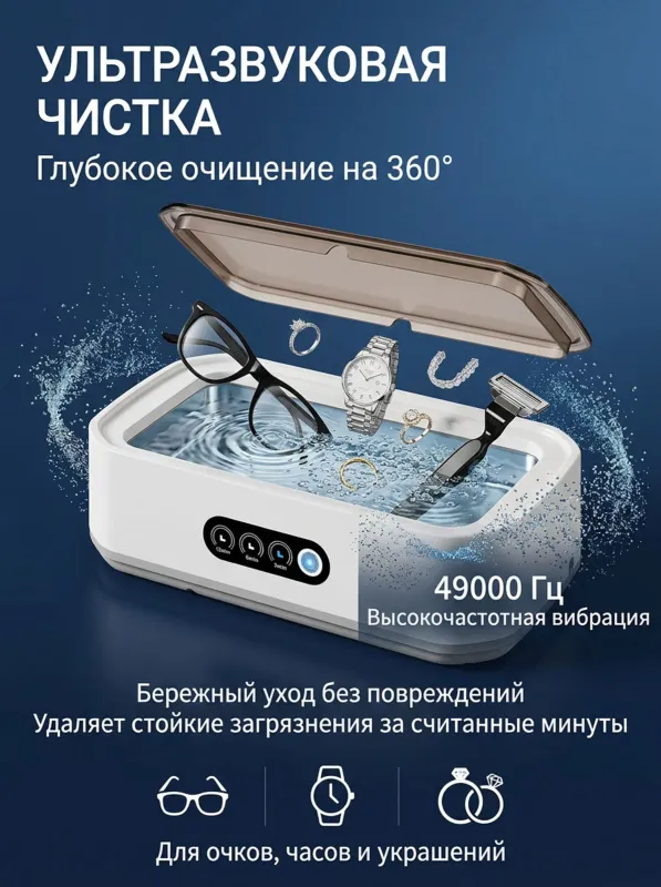 Ультразвуковая мойка.новая.600мл 9 Ультразвуковая мойка.новая.600мл 9