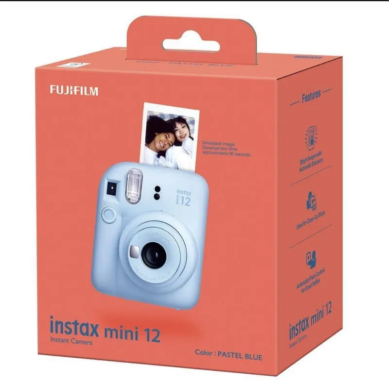 Fujifilm Instax Mini 12 — Pastel Blue 1 Fujifilm Instax Mini 12 — Pastel Blue 1